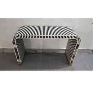 Mesa de Centro Elegante con Incrustaciones de Hueso, Suministro Directo de Fábrica, para Interiores Sofisticados de Sala de Estar y Oficina, a Precio Directo de Fábrica - Product Image 1