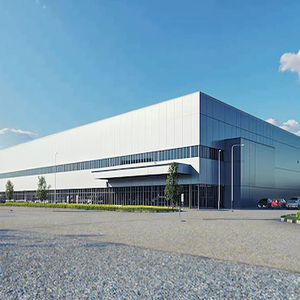 Nhà kho khung thép tiền chế hoàn chỉnh, nhà xưởng bằng kim loại - Product Image 1