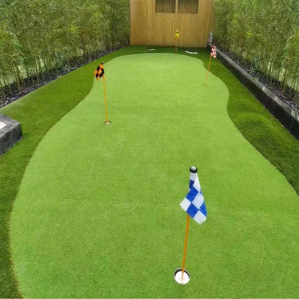 wholesale 网球场地毯迷你高尔夫绿色fakeggrass运动人造草草坪与便宜