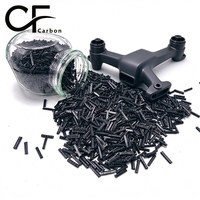 Granulés de composite LCF PA66 à haute teneur en fibre de carbone, matériau thermoplastique à rigidité supérieure pour les pièces moulées de chargeur principal de drone