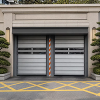 Porte automatique à spirale turbo à grande vitesse avec servomoteur précis et rideau photoélectrique de sécurité pour usine