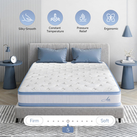 Vente directe d'usine, matelas en mousse à mémoire de forme ergonomique de haute qualité, sur mesure, taille king, compressé et enroulé