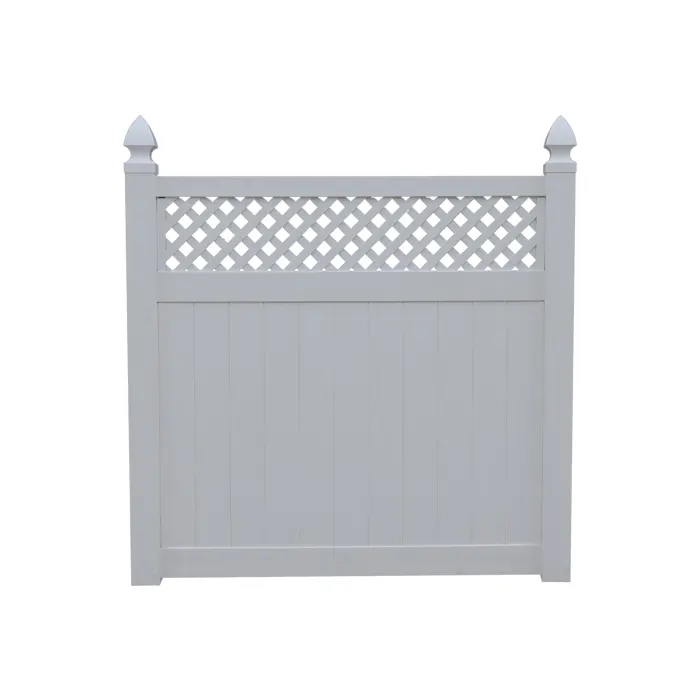 Sam-uk vendita calda facile da montare anti ultravioletti pvc bianco Privacy recinzione vinile plastica casa recinzione pannelli
