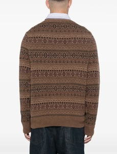 Cơ bản thời trang retro phong cách tiếng Anh hàng dệt kim đan Cashmere thiết kế dài tay áo len len tùy chỉnh Áo len - Product Image 2