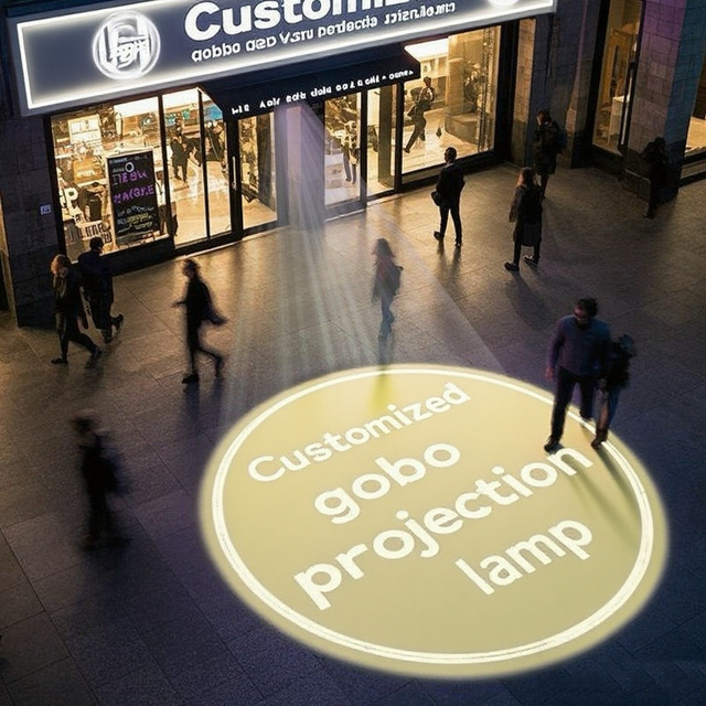 30W-400W GOBO Projector Light Logo Company Wedding Restaurant Shop Hotel Logo Projection Lamp Mall Advertising Lights