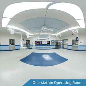 Двойное встряхивание, обычная Больничная койка, ручная подъем, многофункциональная кровать для кормления с ограждением, больничная домашняя кровать двойного назначения - Product Image 3