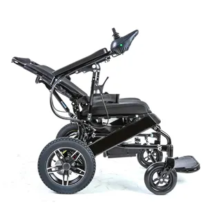KSM-601P热卖带锂电池折叠电动轮椅带倾斜功能