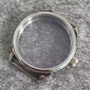 Boîtier de montre transparent poli de 42MM avec pattes de grenouille adapté à l'assemblage du <span class=keywords><strong>mouvement</strong></span> ETA6497 Seagull ST36 - Product Image 2