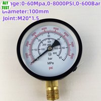60 Pa ressure auauge para S60h 7070h 8080h iesel nnjector zzle ozzle Ester, 0-8000Psi ressure eter esting ool