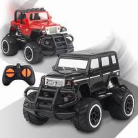 Jouet de célébrité Internet Mini voiture modèle RC avec chargeur 1/43 Radio télécommandé véhicule tout-terrain pour enfant