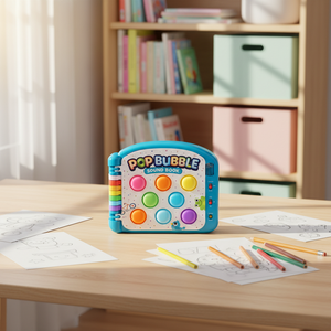 Libro Sonoro de Burbujas Pop-Up de Fábrica OEM |   Libro Educativo Personalizado con Sonidos para Niños - Product Image 1