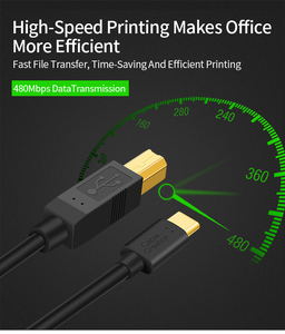 Câble USB de Type C vers USB 2.0, cordon de Scanner, pour imprimante <span class=keywords><strong>MIDI</strong></span>, contrôleur DJ et Notebook - Product Image 3
