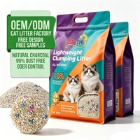 Arena para Gatos de Bentonita Biodegradable, Ecológica, Superaglomerante, Apta para Inodoro, Muestra Gratis Disponible