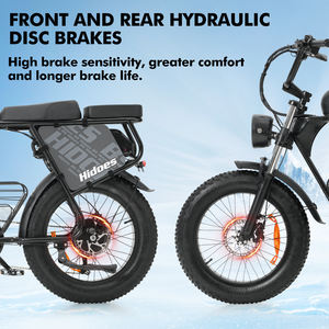 Bicicleta Eléctrica Hidoes B9 con 2 Baterías de 33.8Ah, Neumáticos Anchos, para Montaña/Nieve/Terreno, Precio DDP desde Almacén en la UE y el Reino Unido - Product Image 6