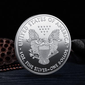 Medalla Conmemorativa de la Estatua de la Libertad Americana Wowei 2011-2025, Moneda Redonda Chapada en Oro con Diseño de Cabeza de Águila, Impresa con Técnica Letterpress - Product Image 5