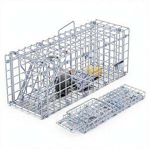 Paquete de 2 Trampas para Ratones de Captura Rápida con Gatillo de un Toque, Jaula de Alta Sensibilidad, No Tóxica, Segura para Mascotas, Diseño Reutilizable, Galvanizada y Resistente para el Hogar - Product Image 1