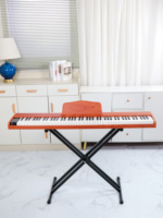 High Quality 88 Keys Wooden Piano Touch Response Piano Musical Keyboard Instruments with MIDI and Stand