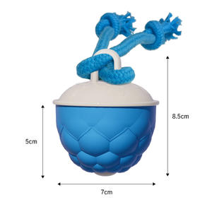 Мяч-попрыгун для домашних животных: прочная, устойчивая к укусам электрическая подпрыгивающая игрушка с автоматическим движением для кошек и собак - Product Image 2