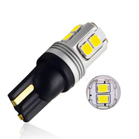 LED T10 W5W 194 501 2835 Bombilla de luz Canbus súper brillante Blanco Amarillo Interior automotriz Luces LED Nueva condición
