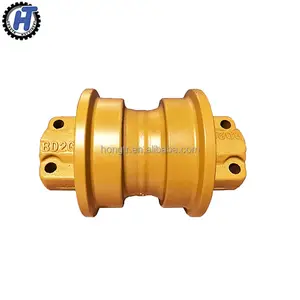 Dozer parts BD2G track roller bulldozer for MITSUBISHI undercarriage BD2F bottom roller