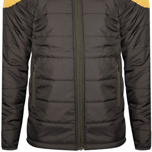 Premium Quality Men's High Street Winter Jackets Quality Custom Label <b>Canvas</b> Stand Collar Winter Zipper Closure Reversible - Product Image 4