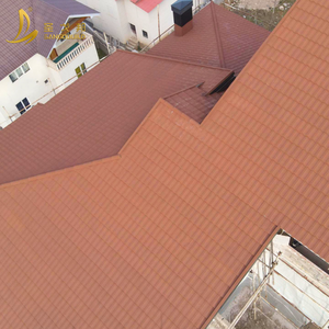 Vente en gros d'usine de matériaux de construction : Tôles de toiture métalliques revêtues de pierre de qualité supérieure <span class=keywords><strong>pour</strong></span> <span class=keywords><strong>chalet</strong></span> de conte de fées - Product Image 6