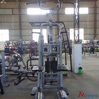 Station de musculation professionnelle à charges sélectionnables pour dips et tractions assistées, machine de haute qualité pour exercices des membres supérieurs