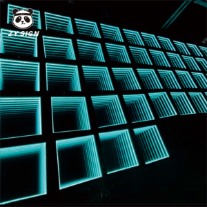 Letras de Neón Personalizadas con Efecto Espejo Infinito, Letreros LED para Automóviles - Product Image 3