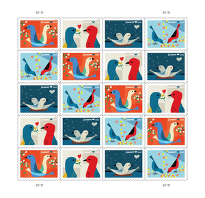 <span class=keywords><strong>Nouveaux</strong></span> <span class=keywords><strong>Timbres</strong></span> Autocollants <span class=keywords><strong>Postaux</strong></span> Américains 2026 Thème Amour – 5 Feuilles de 20 Pièces – En Stock, Idéal pour la Collection ou les Cadeaux - Product Image 2
