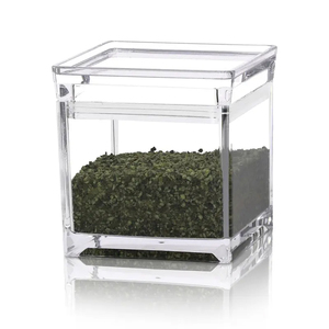 Clear Plastic <b>Canister</b> Organizer <b>Set</b> Spice <b>Canisters</b> <b>Sets</b> for the Kitchen Storage - Product Image 5