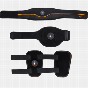 Masajeador Abdominal de calefacción eléctrica recargable, cinturón de compresa caliente vibratorio, masajeador de cintura portátil Delgado, Control de sincronización para el hogar - Product Image 1