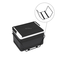 Glacière pour voiturette de golf avec support de montage Caddy pour Yamaha Club Car et EZGO, glacière portable 48H pour voiturette de golf