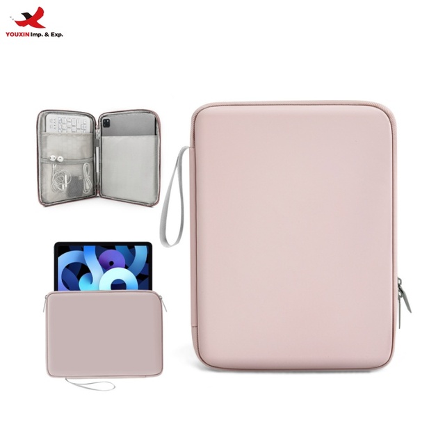 Solid Color 10.9/12.9 Inch PU Portable Waterproof Wear Tablet Bag With Pen Slot Pad Bag Tablet Sleeve RTS Bulk Mixed Order
