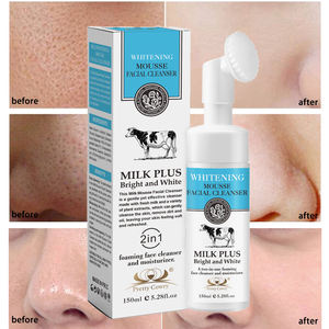 Espuma Limpiadora <span class=keywords><strong>Facial</strong></span> de <span class=keywords><strong>Limpieza</strong></span> Profunda, Elimina la Piel Muerta, Ácido Hialurónico, Vitamina C, Reafirmante y Purificante para Piel Grasa - Product Image 1