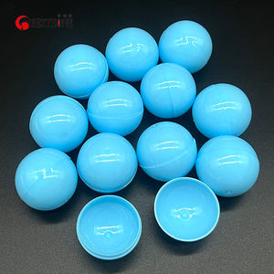 Макрон 38 мм или 3,8 см, полупрозрачная полуцветная капсула, оптовый торговый автомат, игрушечная Пластиковая Капсула - Product Image 6