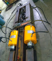 Cylindre hydraulique de 100, 150, 200, 300, 400, 500, 1000 tonnes, course de 500 mm, prix