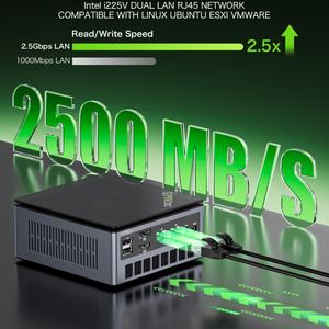 GMKtec Oculink M7 AMD Ry-zen 7 PRO 6850H Mini PC Gamer 2*USB4 2*DDR5 2*2.5G LAN Ordinateur de bureau de jeu Win-dows 11 WiFi6 Nouveau - Product Image 6