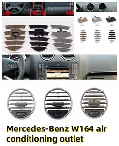 Couverture <span class=keywords><strong>centrale</strong></span> gauche droite de panneau de calandre d'aération de tableau de bord pour <span class=keywords><strong>Mercedes</strong></span> Benz W164 M <span class=keywords><strong>Ml</strong></span> Gl classe 2005-2012 1648302154 - Product Image 3