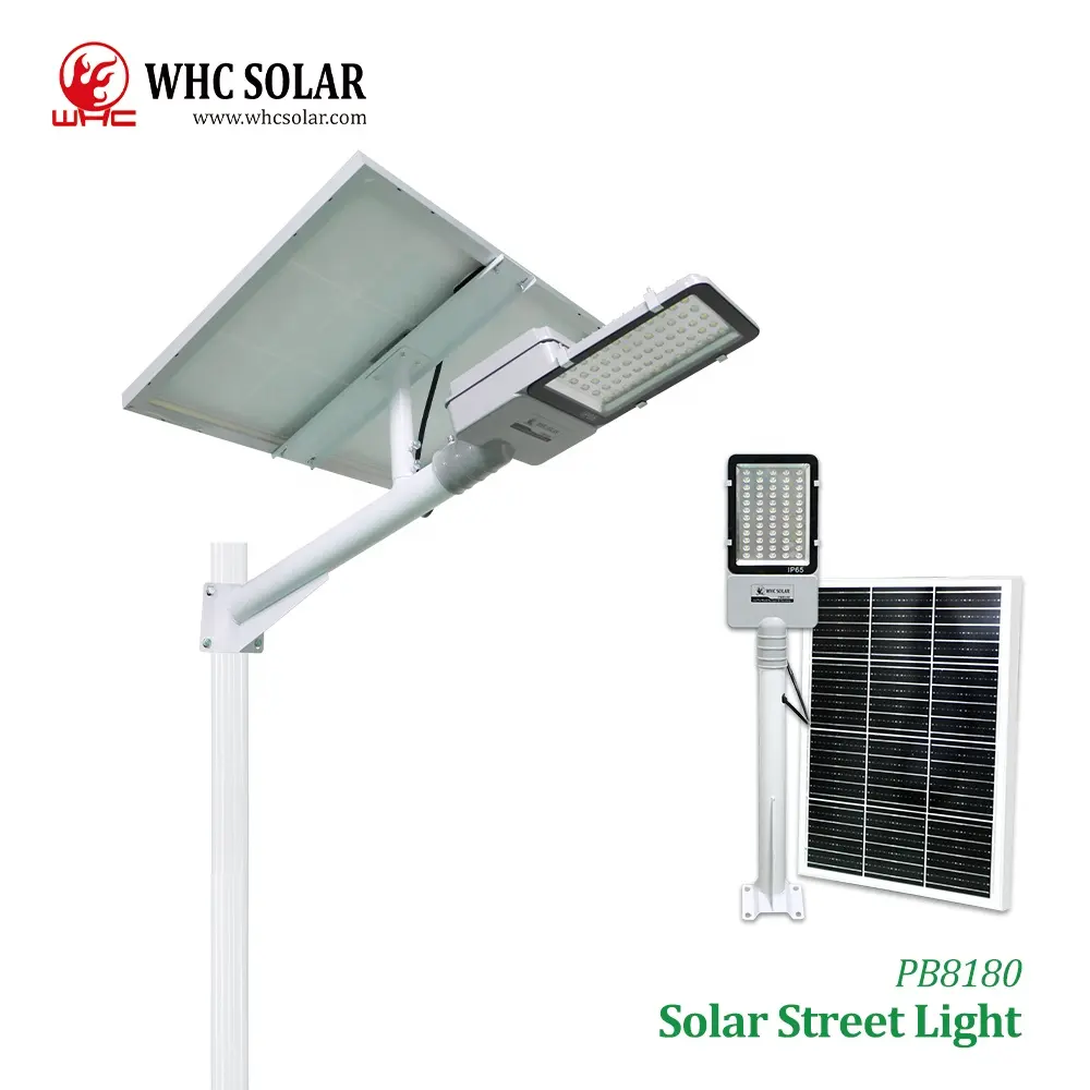 WHC Solar Energy System High Quality 200W 300W 1000W Waterproof Aluminum Integrated All In One Solar Street Light