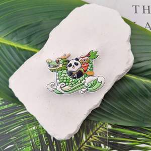 แม่เหล็กติดตู้เย็นรูปเรือมังกรแบบดั้งเดิ<span class=keywords><strong>ม</strong></span>สติกเกอร์ติดตู้เย็นรูปเรือ<span class=keywords><strong>ม</strong></span>ังกร - Product Image 4