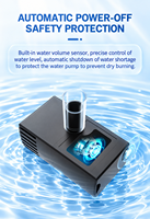 Fontaine à eau automatique pour animaux de compagnie de 2,5 L, de qualité alimentaire, écologique, légère, silencieuse (40 dB), distributeur d'eau pour animaux de compagnie avec filtre, pour intérieur
