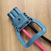 Connecteur de batterie REMA 80A 160A 320A, adaptateur, câble d'alimentation industriel, assemblage de câbles en silicone pour chariot élévateur électrique 12V