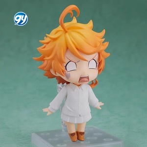 Figurine articulée <span class=keywords><strong>The</strong></span> Promised <span class=keywords><strong>Neverland</strong></span> <span class=keywords><strong>Emma</strong></span> Q Version style Nendoroid 1092 avec visages interchangeables en plastique - Product Image 2