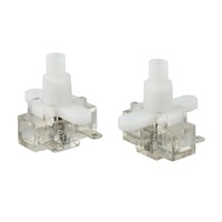 Interrupteur à bouton-poussoir auto-bloquant à verrouillage, étanche IP65, électronique, en plastique, haute intensité 3A, vente chaude