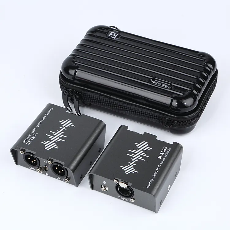Het Dubbele Kanon (Xlr) Stereo High Fidelity Audio Extender Voor Audio-Apparatuur