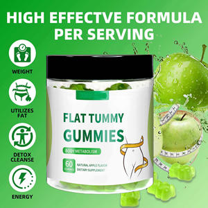 Gomitas de Vinagre de Sidra de Manzana, 60 Unidades, ACV con Raíz de <span class=keywords><strong>Bardana</strong></span>, Salud Intestinal, Apoyo Digestivo, para Adultos, para Marca Privada OEM - Product Image 2