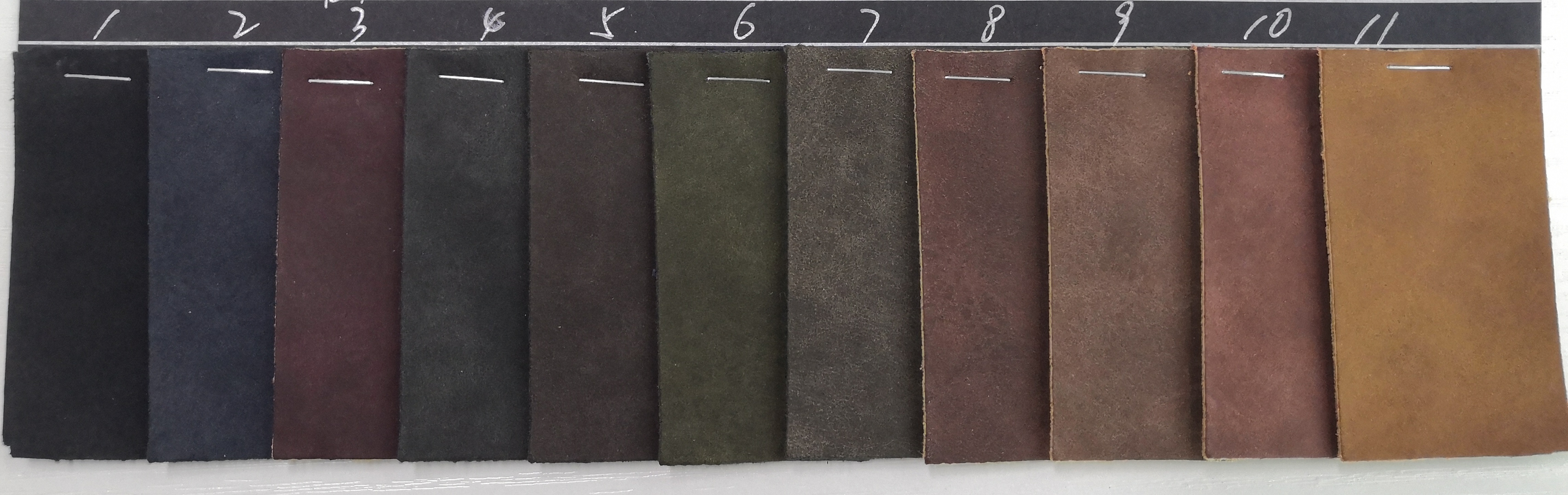 PU crazy horse leather