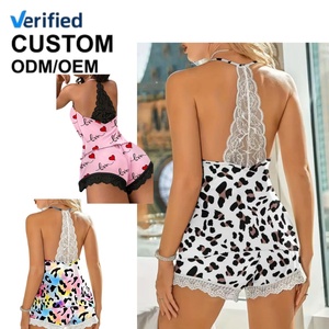 Wholesale OEM Polyester Pajamas Foreign Trade Casual Milk Silk Sexy Sleepwear Underwear Shorts Home Wear Set for Women