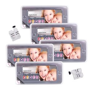 <span class=keywords><strong>Brackets</strong></span> de <span class=keywords><strong>Ortodoncia</strong></span> Mini Roth de Zafiro Monocristalino Transparente, los Más Populares - Product Image 6