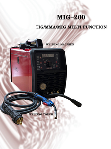 Máquina de soldadura <span class=keywords><strong>MIG</strong></span>-<span class=keywords><strong>200</strong></span>, soldador <span class=keywords><strong>mig</strong></span> tig mma, multifunción, doble voltaje - Product Image 2